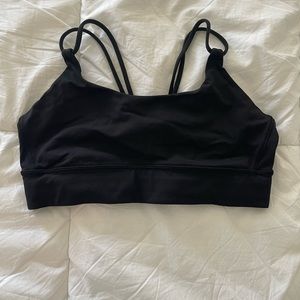 Lululemon black sports bra